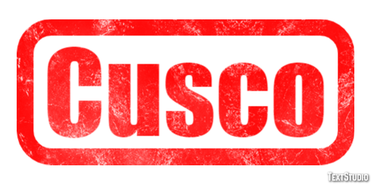 Cusco Efekt tekstowy