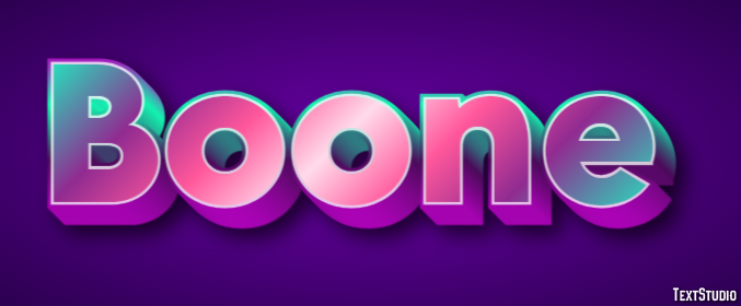 Boone Text Effect