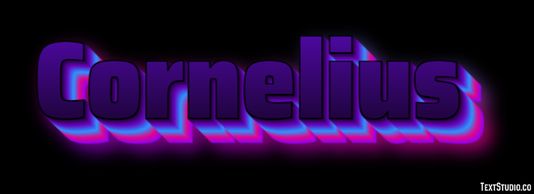 Cornelius Text Effect