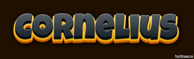 Cornelius Text Effect