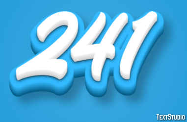 241 Efecto de Texto