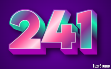 241 Efecto de Texto