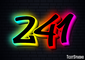 241 Efecto de Texto