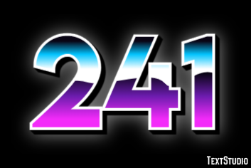 241 Efecto de Texto