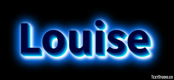 Louise Text Effect