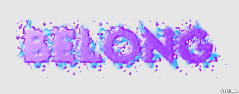 Belong Text Effect