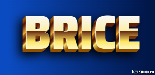 Brice Efeito de texto