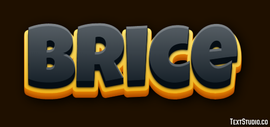 Brice Efeito de texto