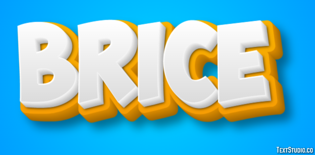 Brice Text Effect