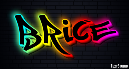 Brice Text effect