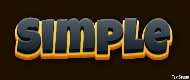 Simple Effet de Texte
