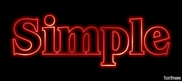 Simple Effet de Texte