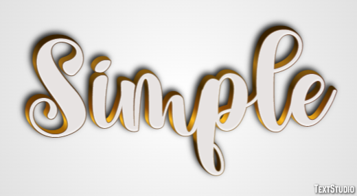 Simple Effet de Texte