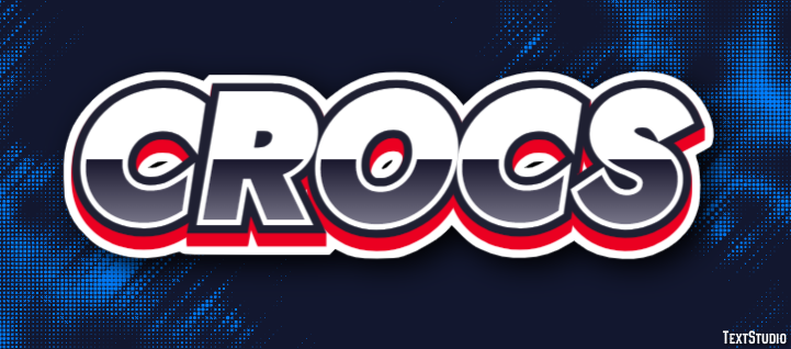 Crocs Text Effect