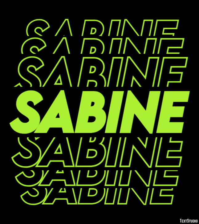Sabine Effet de Texte