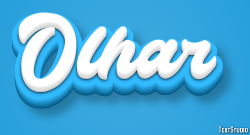 Olhar Efecto de texto