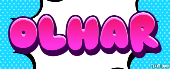Olhar Efecto de Texto