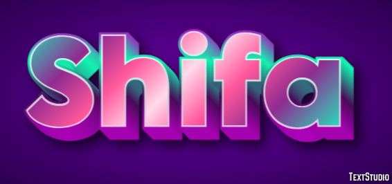 Shifa Text Effect