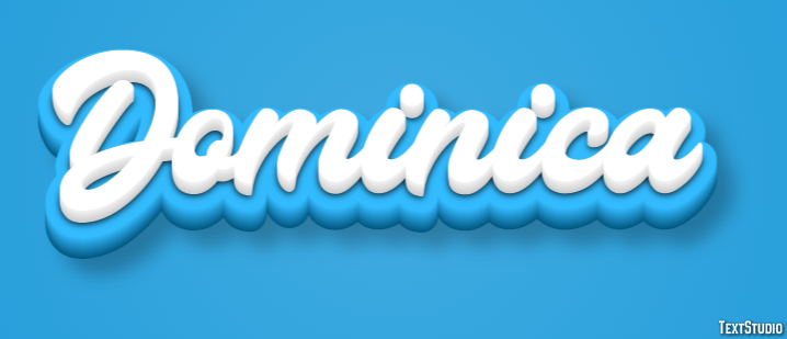 Dominica Text Effect