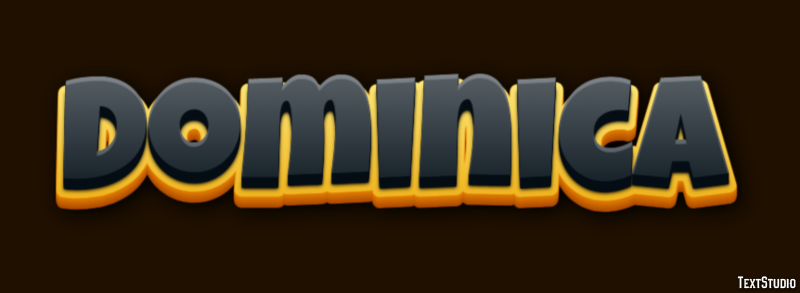 Dominica Text Effect
