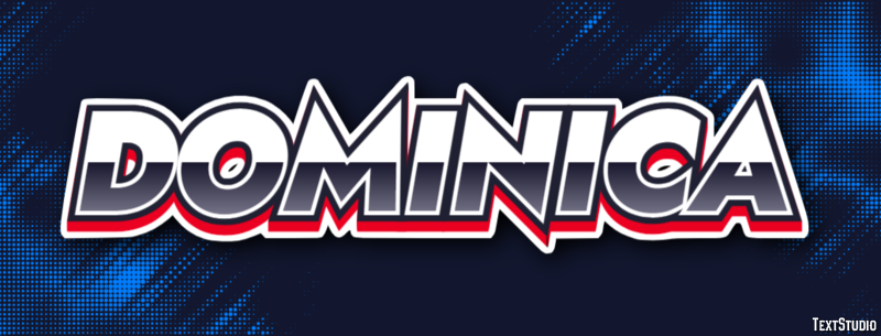 Dominica Text Effect