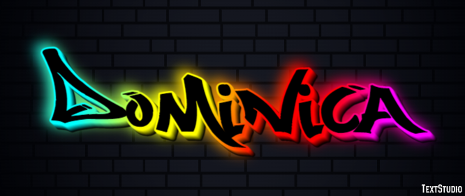 Dominica Text Effect