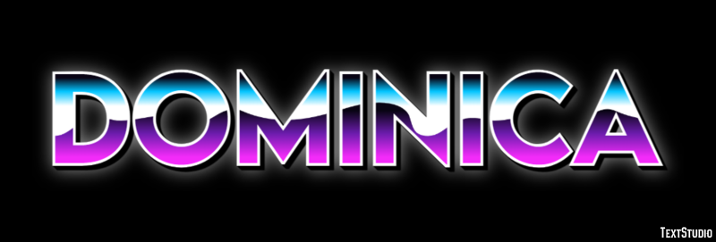 Dominica Text Effect