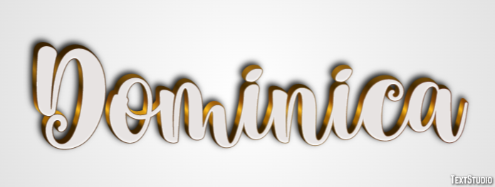 Dominica Text Effect