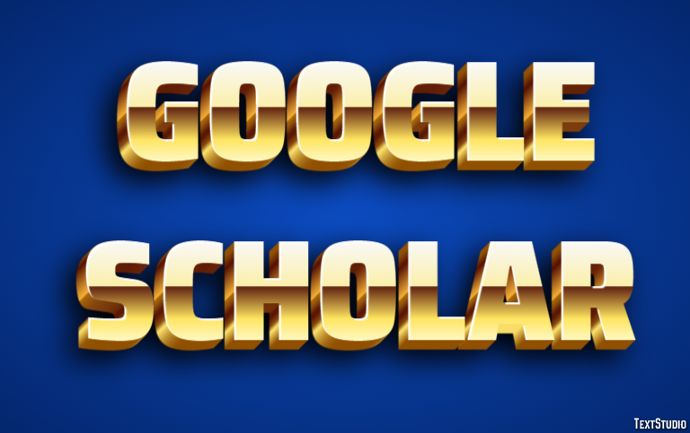 Google Scholar Texteffekt