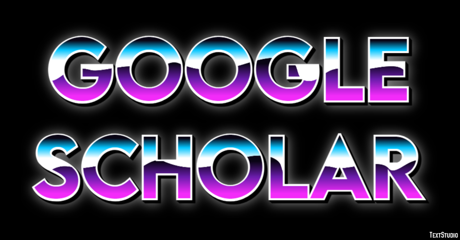 Google Scholar Tekst Effect