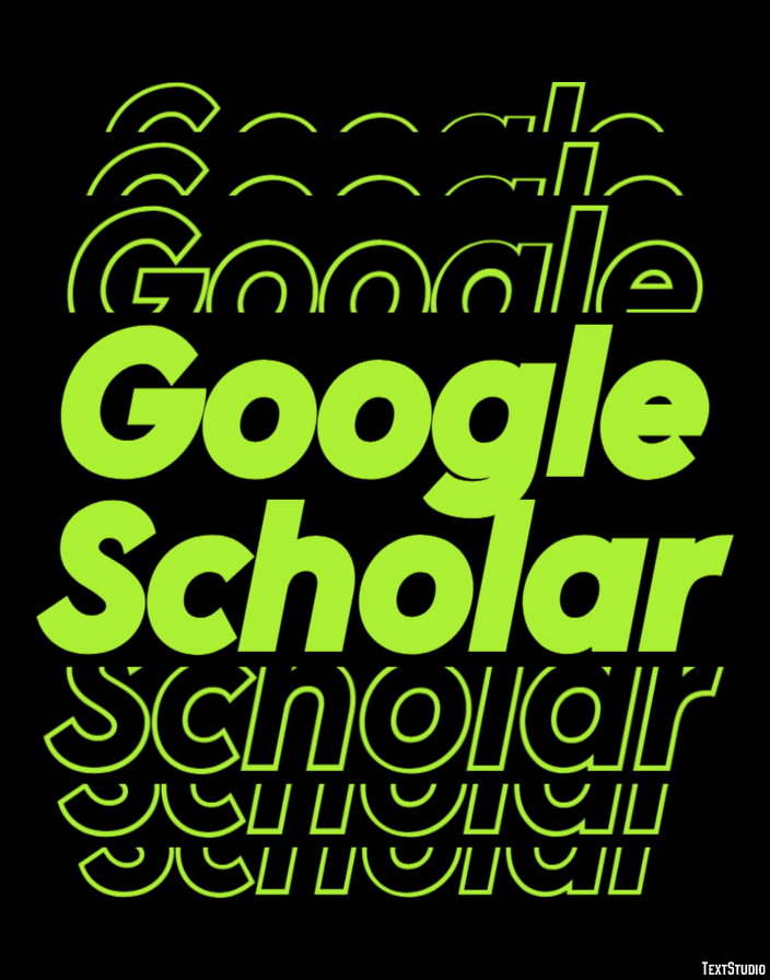 Google Scholar Tekst Effect