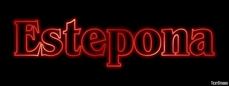 Estepona Efekt tekstowy