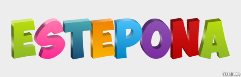 Estepona Efekt tekstowy
