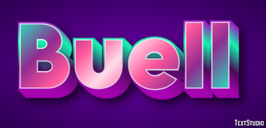 Buell Text Effect