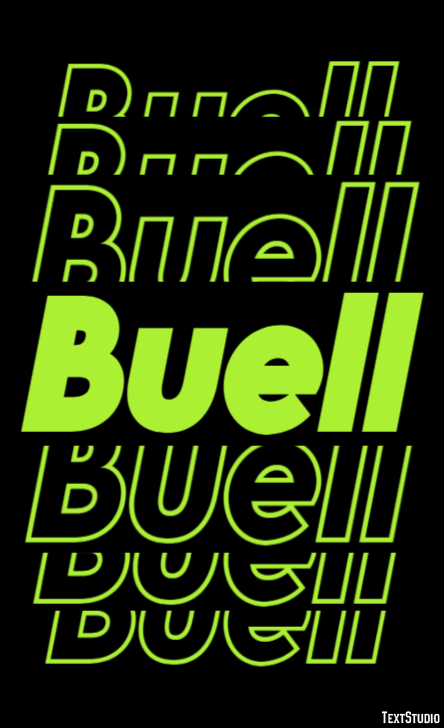 Buell Text Effect