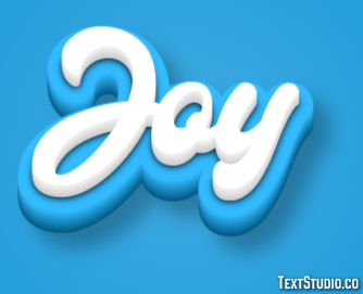 Joy Text Effect