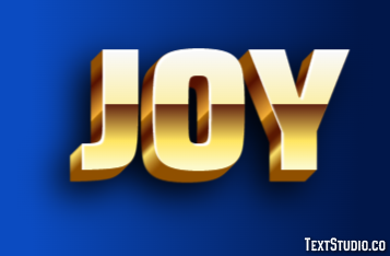 Joy Text Effect