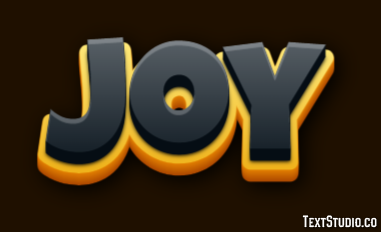 Joy Text Effect