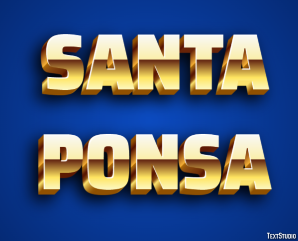 Santa Ponsa Texteffekt