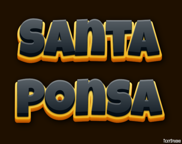 Santa Ponsa Texteffekt