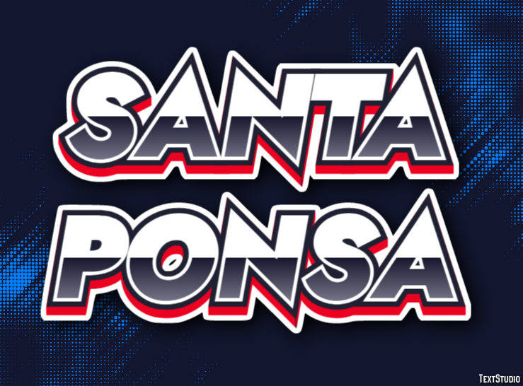 Santa Ponsa Efekt tekstowy