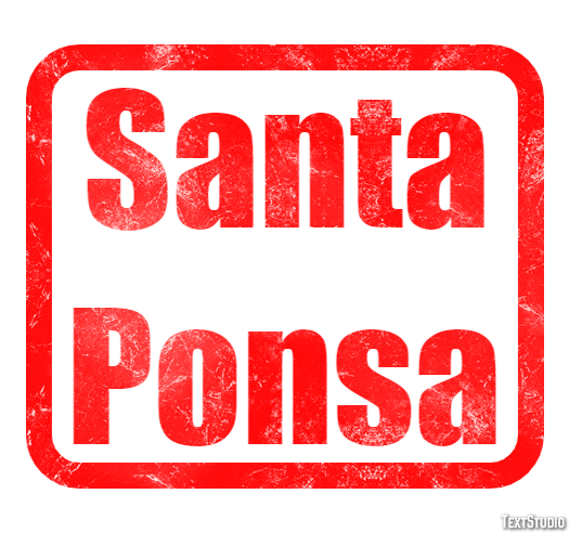 Santa Ponsa Efekt tekstowy