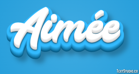 Aimée テキスト効果