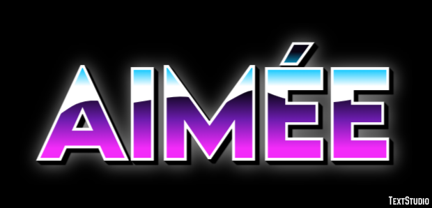 Aimée Efecto de Texto