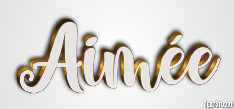 Aimée Text effect