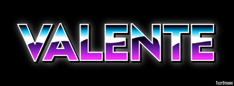Valente テキスト効果