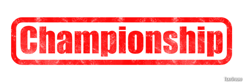 Championship Text Effect