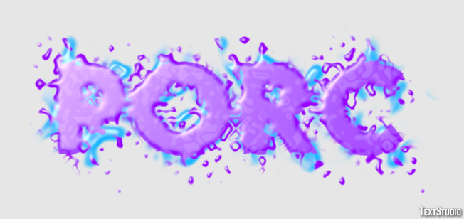 Porc Effet de Texte