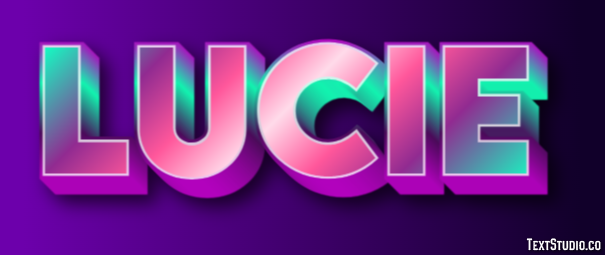 Lucie Text Effect