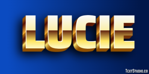 Lucie Text Effect